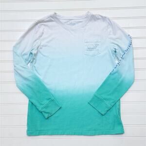 Vineyard Vines Youth Whale Long Sleeve Pocket T-Shirt